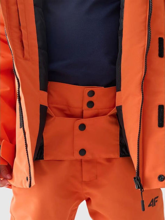 Kids' Casual Jacket with Hood Orange