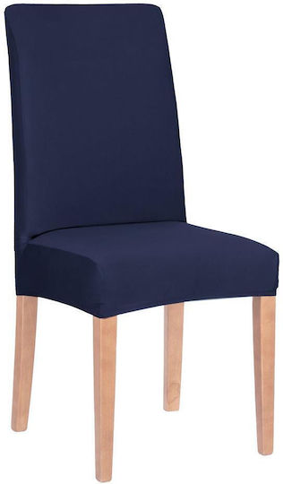 Husă Elastică Scaun Albastru Navy 45x60cm Husă Elastică Scaun Albastru Navy 45x60cm