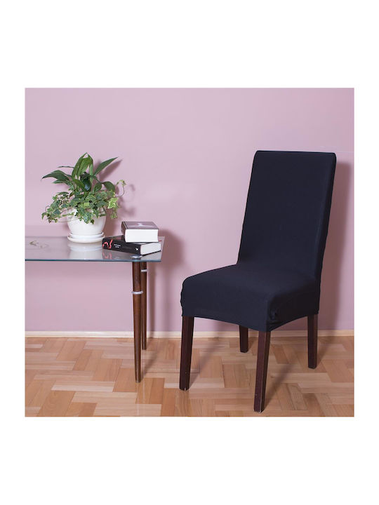 Elastische Abdeckung für Stuhl Black 45x60cm 1Stück