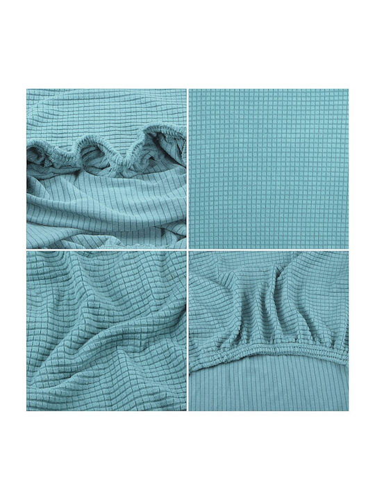 Ελαστικό Κάλυμμα Καρέκλας Light Blue 45x60cm