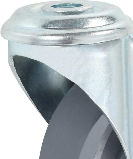 vidaXL 277862 Räder Drehend aus Gummi 12 Stück