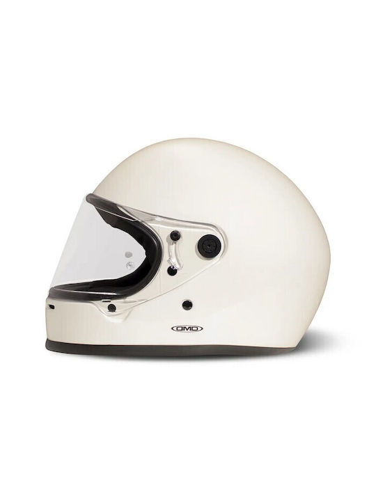 DMD Rivale Cream Motorcycle Helmet Full Face ECE 22.06 1200gr with Pinlock