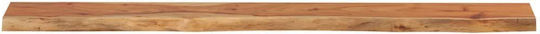 Ράφι Live Edge Καφέ 140x20x2.5εκ.