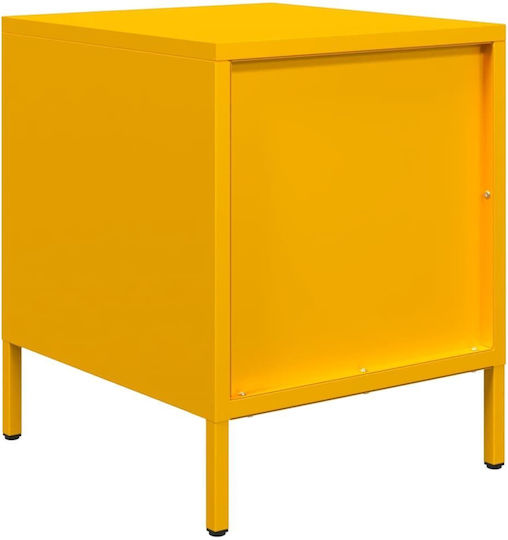 Комоди Метални Жълт 2бр 35x39x43.5см