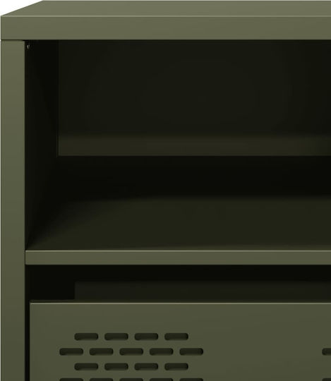 Έπιπλο Τηλεόρασης Μεταλλικό Λαδί Μ68xΠ39xΥ43.5cm
