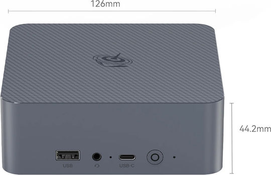 Beelink EQi12 Mini PC (Core i3-1220P/24GB DDR5/500GB SSD/W11 Pro)