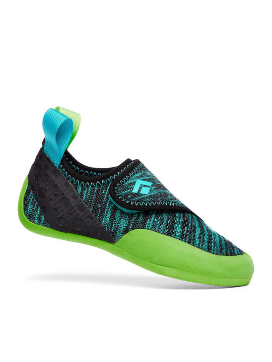 Black Diamond Momentum Kids Climbing Shoes Green