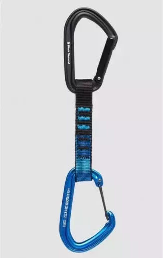 Black Diamond Quickpack Carabiner Sets 12cm Blue 6pcs