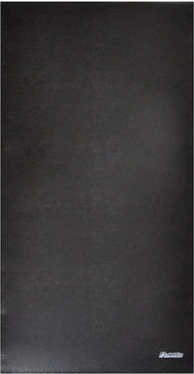 inSPORTline Gym Exercise Equipment Floor Mat Protection Mat Black 181x92x0.6cm