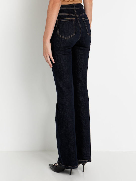 Toi&Moi Women's Jean Trousers Mid Rise in Bootcut Fit