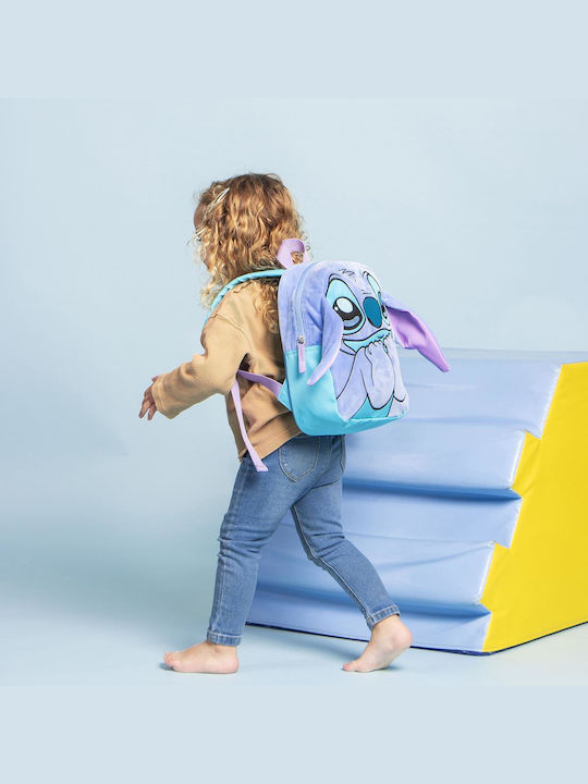 Cerda Lilo & Stitch School Backpack for Elementary Purple