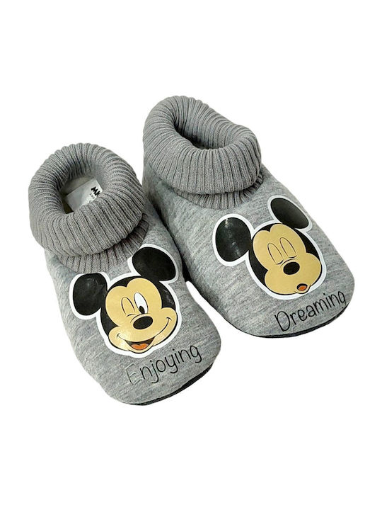 Disney Kids' Socks Non-Slip Gray