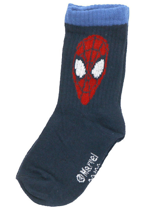 Marvel Kids' Socks Sport Navy Blue 3 Pairs