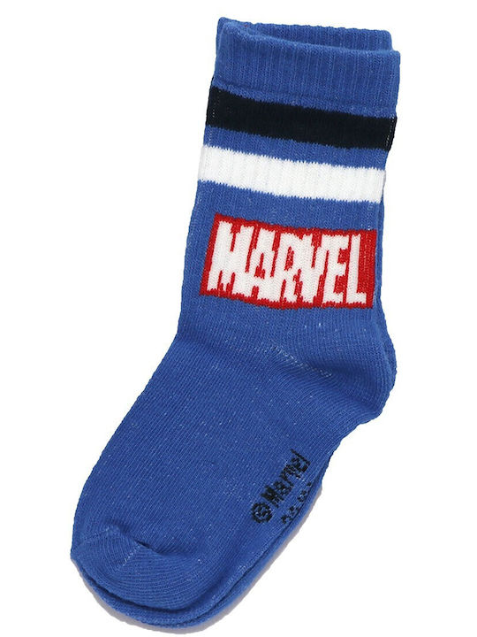 Marvel Kids' Socks Sport Navy Blue 3 Pairs