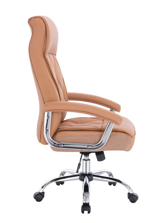 Stuhl Büro mit Armen Comfy Camel Liberta