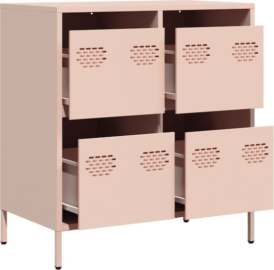 Sertar de depozitare metalică L68xW39xH73.5buc