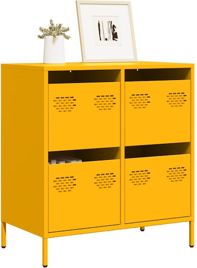 Sertar de depozitare metalică L68xW39xH73.5buc