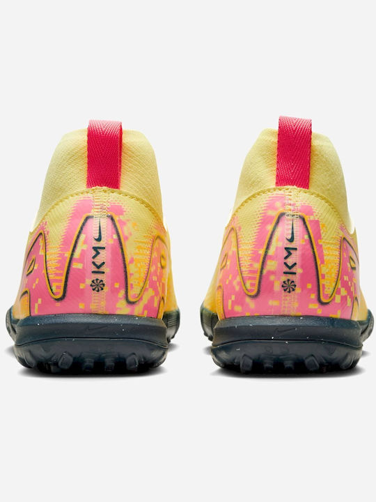 Mercurial Superfly 10 Academy Kylian Mbappé TF Παιδικά Ποδοσφαιρικά Παπούτσια με Σχάρα Κίτρινα