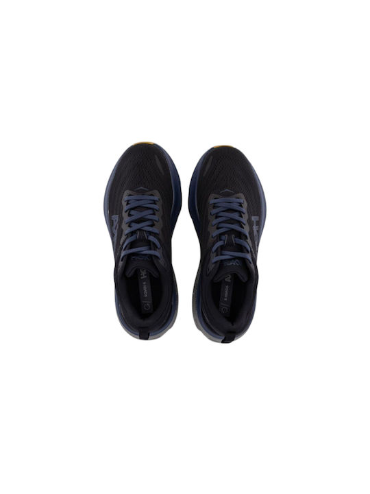 Bondi 8 Herren Sportschuhe Laufen Black - Iron Ore