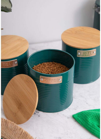 Steel Food Storage Containers 3 Pcs Coffee Tea – Kitchen Craft