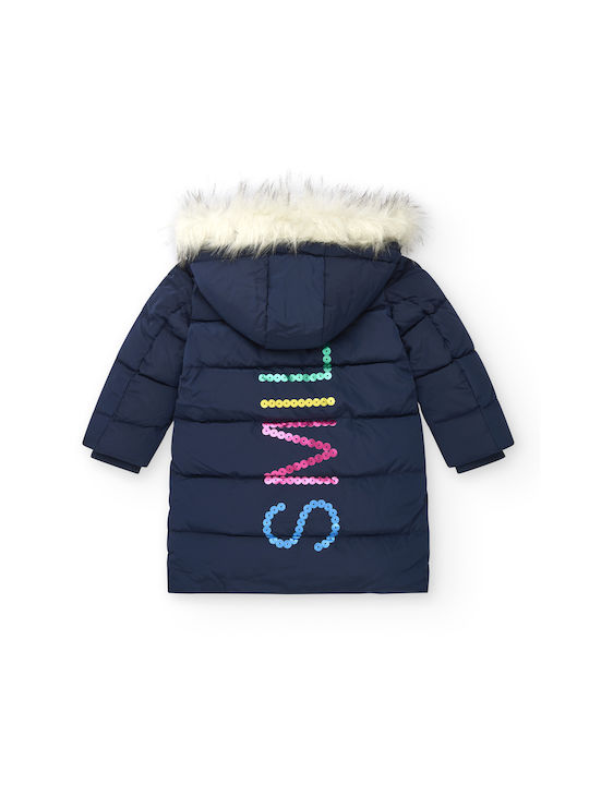 Nath Kids Kids Coat with Hood Navy