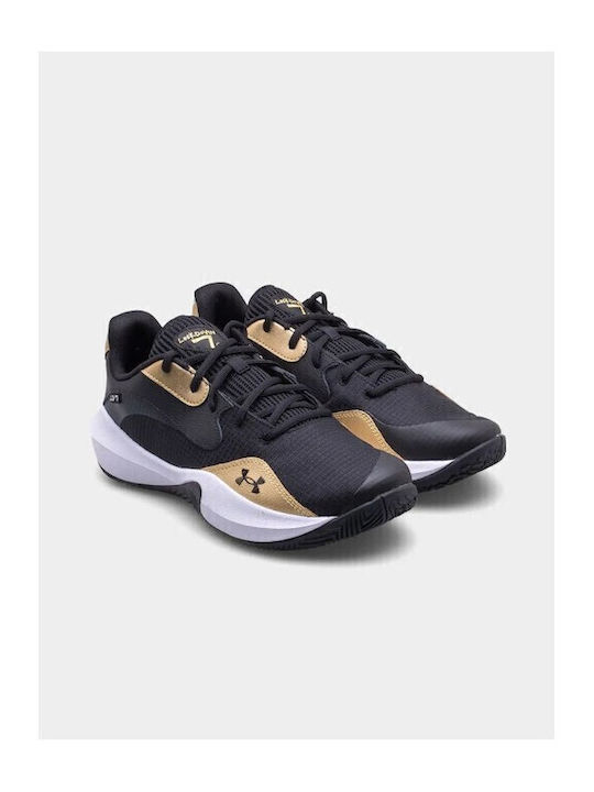Lockdown 7 Low Basketball Shoes Black