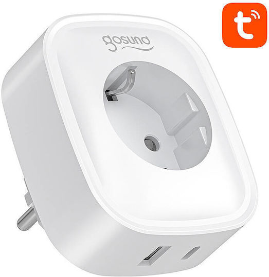 Gosund Smart Single Socket with 1 USB-A and 1 USB-C