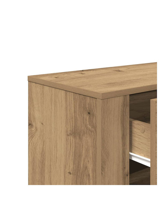 Comoda pentru Dormitor cu 3 sertare Maro 80x33x70buc