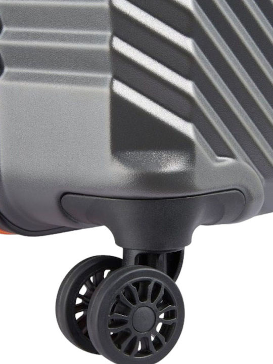 Securitech by Delsey Mittlerer Hartschalen-Reisekoffer Grau mit 4 Rädern Höhe 65,5 cm