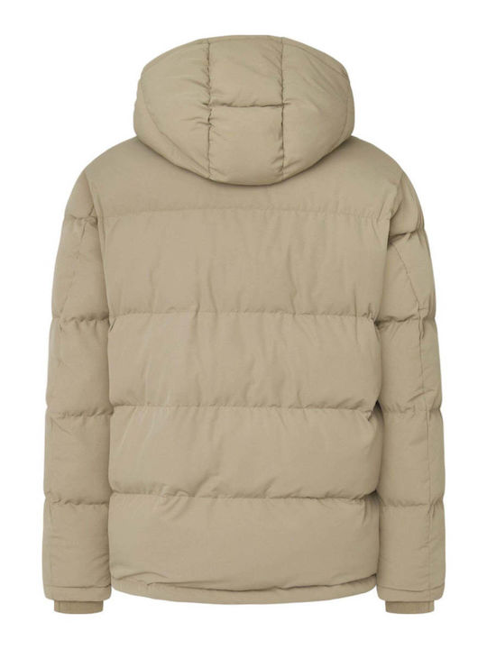 Pepe Jeans Jacket Puffer Beige