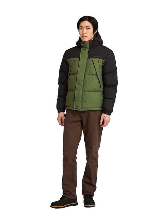 Timberland Jacket Puffer Green-black