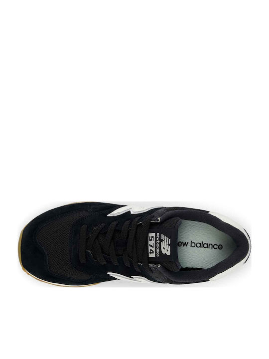 574 Premium Sneakers Black
