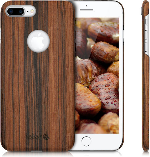 Kalibri Hülle Rückseite Hölzernes Braune Für iPhone 8/7 Plus