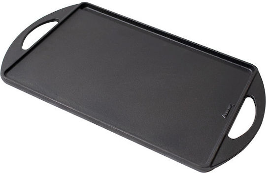 Lunaway Backblech Beidseitig mit Gusseisen Grill Oberfläche 55x30x1.6cm