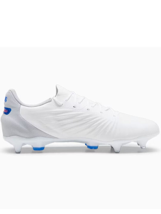 PUMA King Match Ghete Fotbal Cu Crampoane MxSG Bej PUMA King Match Ghete Fotbal Cu Crampoane MxSG Bej