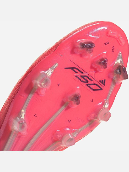 adidas F50 Elite LL Футболни Обувки с Бутони Розов
