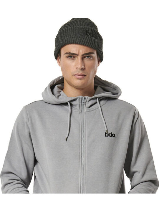 Beanie Unisex Σκούφος Πλεκτός σε Γκρι χρώμα