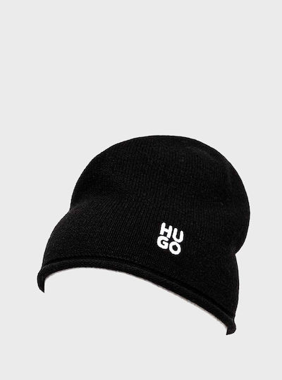 Sylan Beanie Feminin Căciulă Tricotat în culoarea Negru