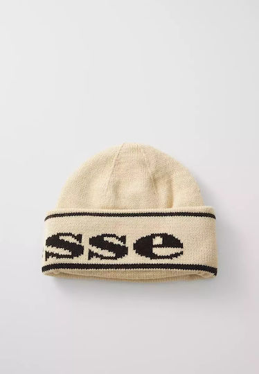 Sartoria Kelski Beanie Beanie Knitted in Beige color