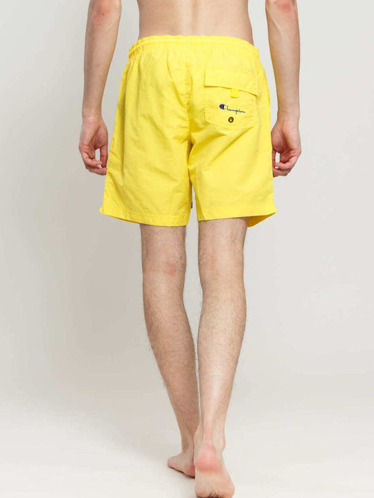 Ανδρικό Μαγιό Βερμούδα Yellow με Σχέδια