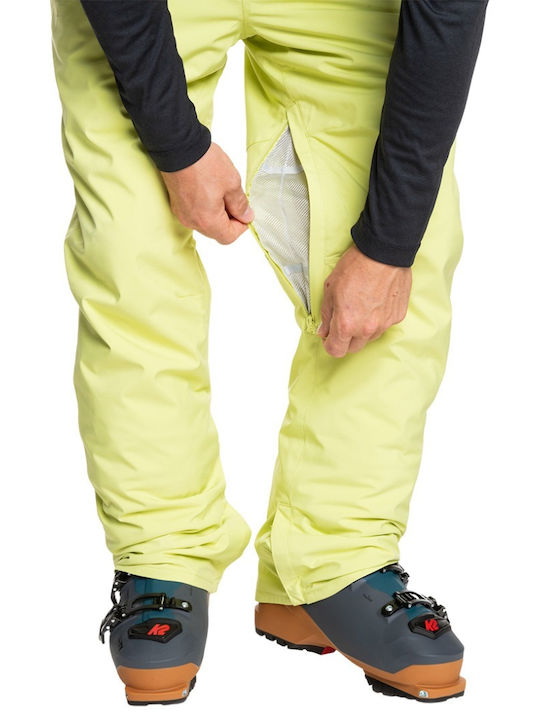 Quiksilver Estate Snow EQYTP03146-GEL0 Ανδρικό Παντελόνι Σκι & Snowboard Πράσινο