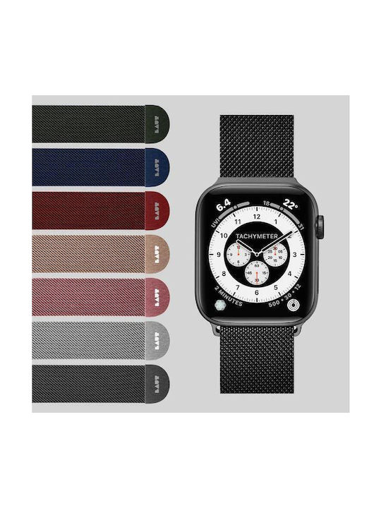 Лента Laut Steel Loop за Apple Watch Series 1-8 SE Ultra 38 40 41 мм Червена