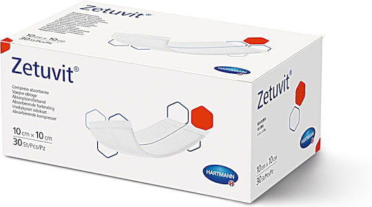Hartmann Zetuvit Non-Sterile Gauzes 10x10cm 30pcs