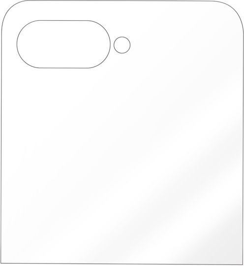 Protecție Ecran Spate Avizar Top pentru Motorola Razr 40 40 Ultra Moale Transparentă