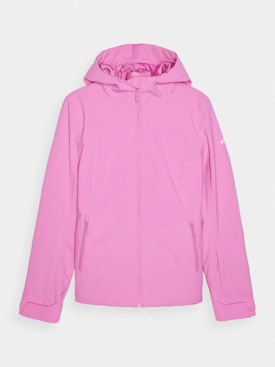 4F 4FWAW24TTJAF572-55S Frauen Jacke aus für Ski & Snowboard Beige