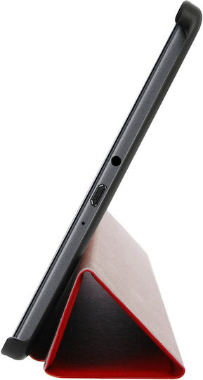 Trifold Flip Stand Case Samsung Galaxy Tab A 10.1 2016 Slim Cover – Red
