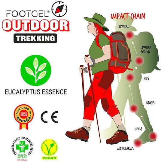 FootGel Trekking Ανατομικοί Πάτοι Shoes Work 96-515 2pcs