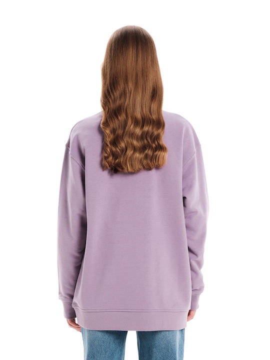 Emerson Women's Fleece Sweatshirt Purple