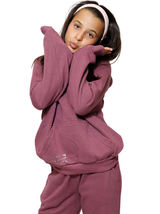New College Kinder Sweatpants Set - Jogginganzug Eggplant New College Kinder Sweatpants Set - Jogginganzug Eggplant