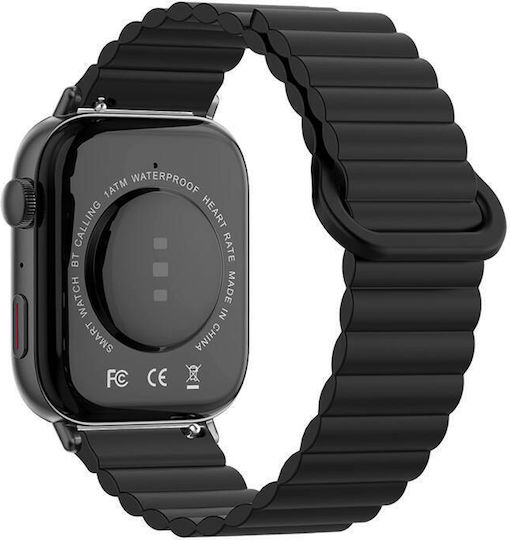 Colmi C8 Max Smartwatch with Heart Rate Monitor (Black)